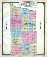 County Outline Map, Brown County 1912